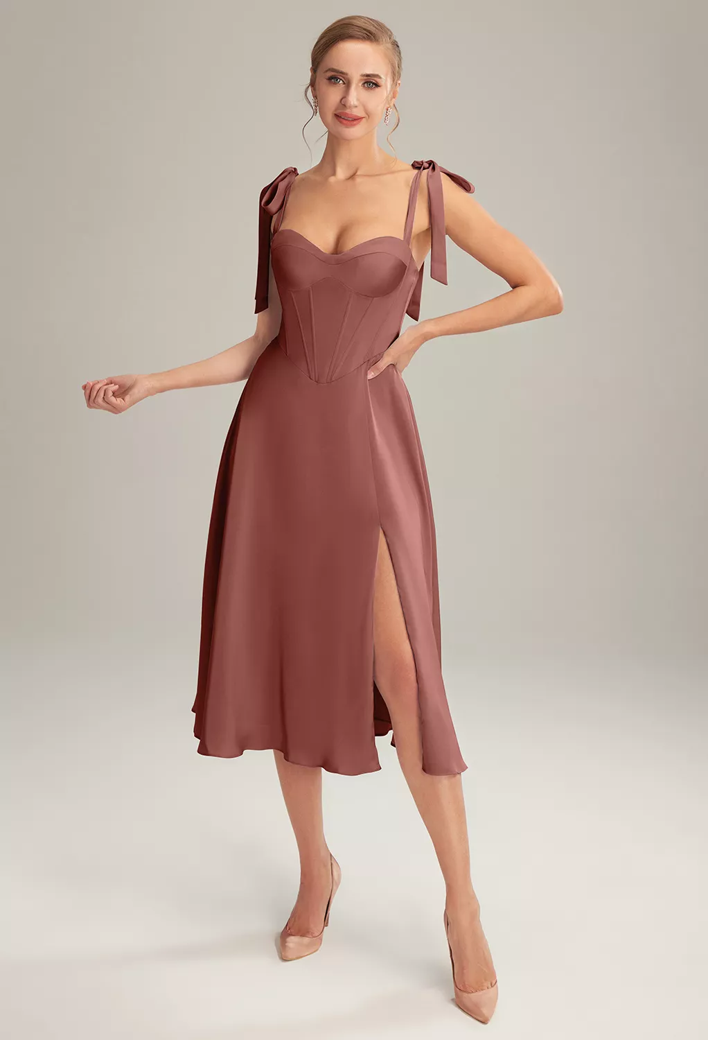 Desert Rose Spring Wedding Guest Dresses Page 3 | AW.Bridal